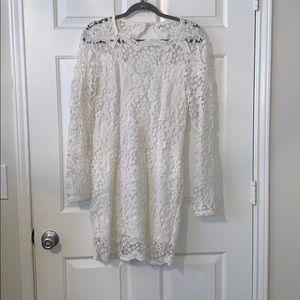 White Lace Dress